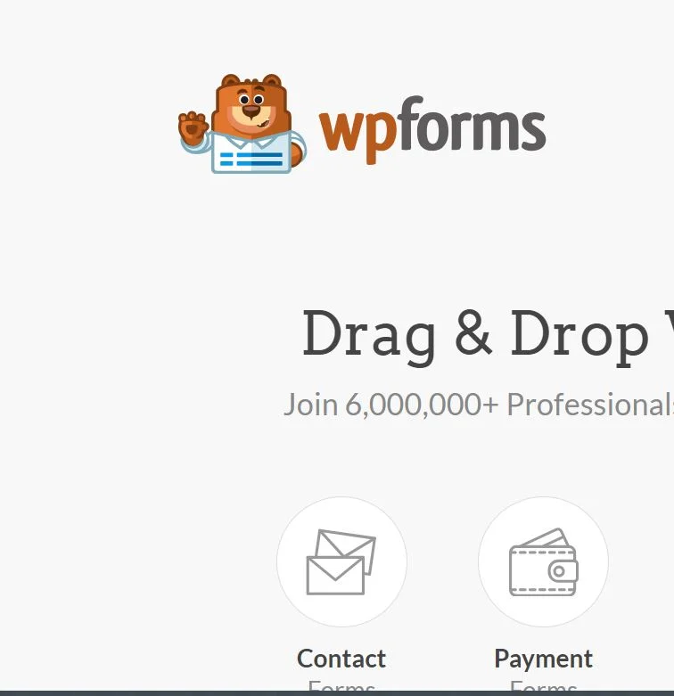 إضافة wpforms