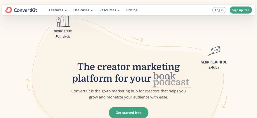 موقع convertKit