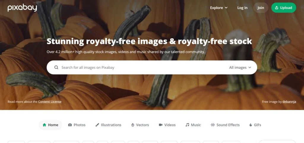 موقع pixabay