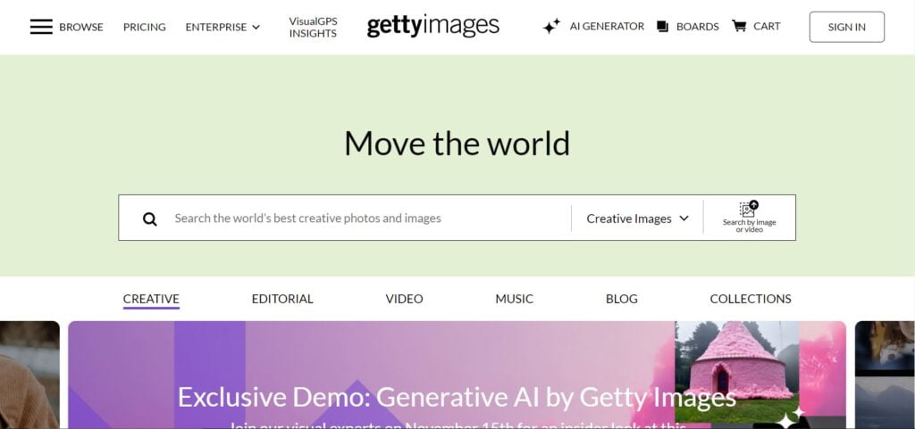 موقع gettyimages