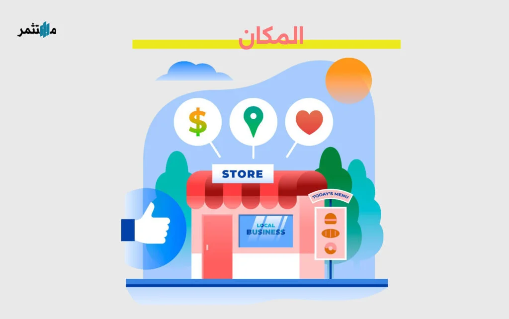 المكان